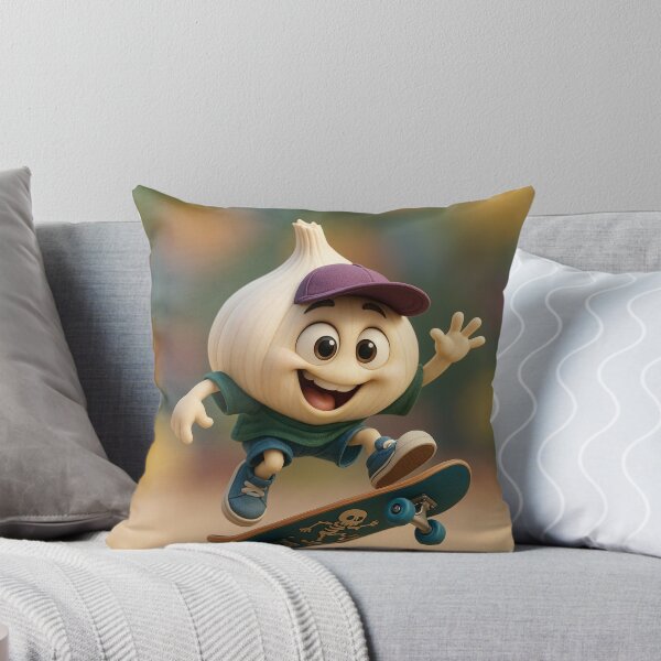 Item preview, Skater Garlic designed and sold by Sillytoe.