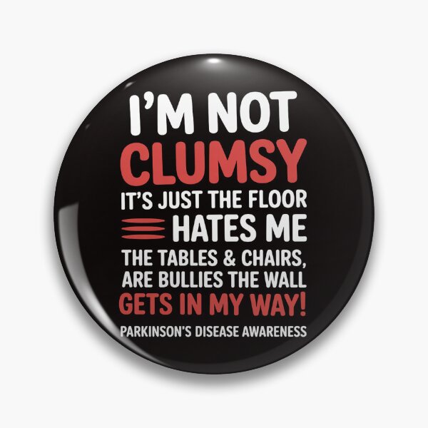 Item preview, Parkinsons Disease Awareness Clumsy Warrior Survivor designed and sold by ControlCenter.