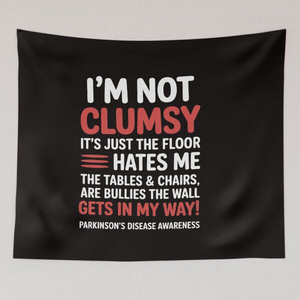 Item preview, Parkinsons Disease Awareness Clumsy Warrior Survivor designed and sold by ControlCenter.