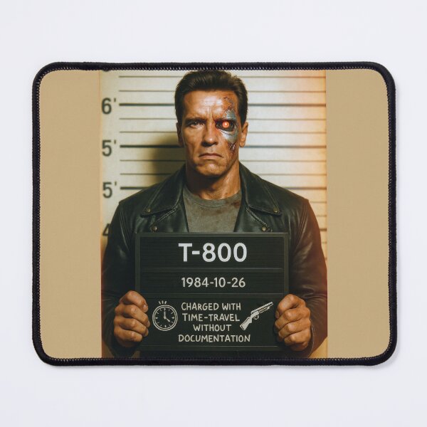Item preview, T-800 Mugshot designed and sold by GorArt1.