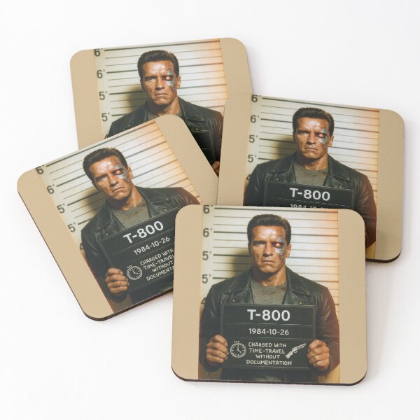 Item preview, T-800 Mugshot designed and sold by GorArt1.
