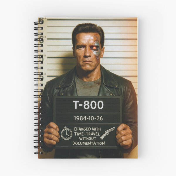 Item preview, T-800 Mugshot designed and sold by GorArt1.
