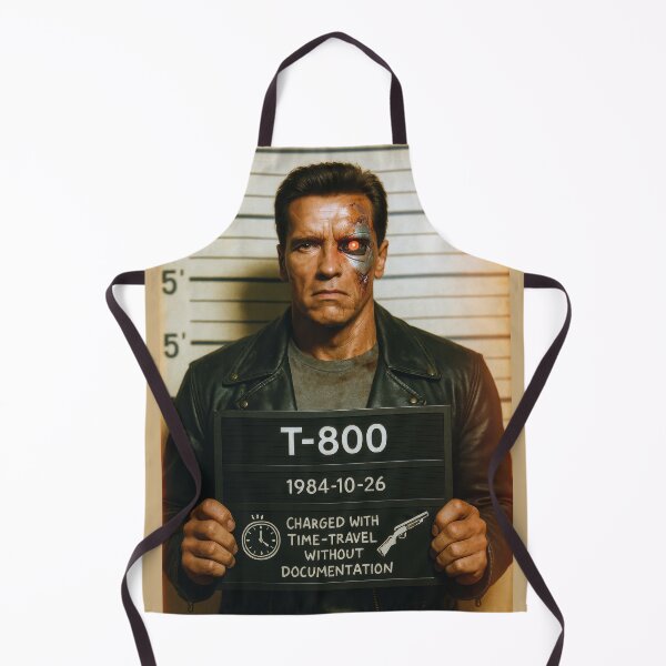 Item preview, T-800 Mugshot designed and sold by GorArt1.