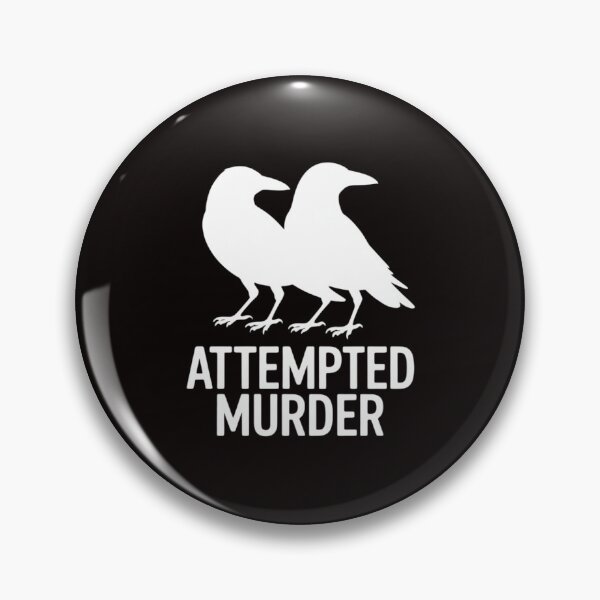 Item preview, Ornithology Bird Crow Attempted Murder designed and sold by ControlCenter.