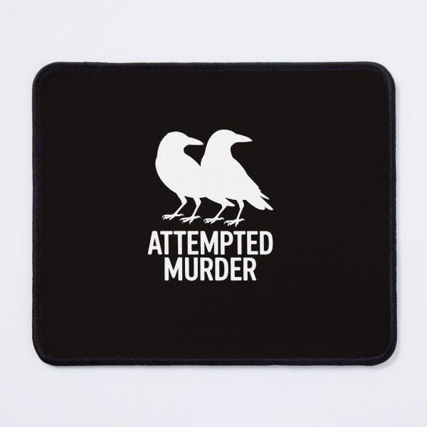 Item preview, Ornithology Bird Crow Attempted Murder designed and sold by ControlCenter.