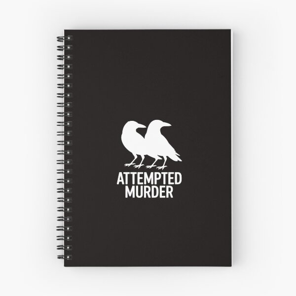Item preview, Ornithology Bird Crow Attempted Murder designed and sold by ControlCenter.