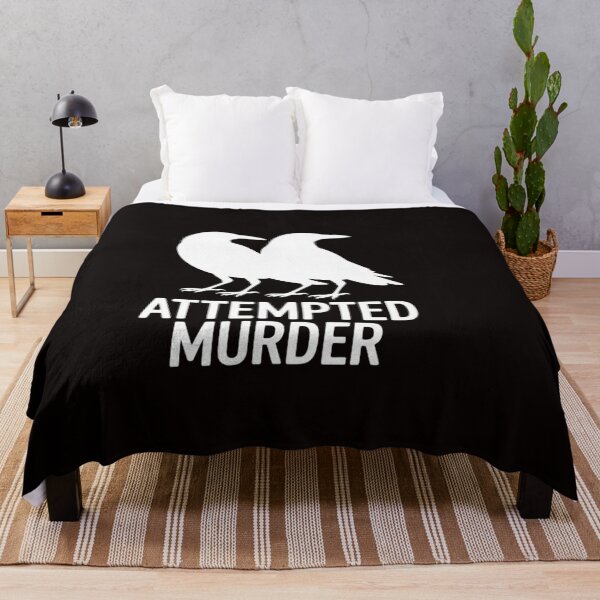 Item preview, Ornithology Bird Crow Attempted Murder designed and sold by ControlCenter.