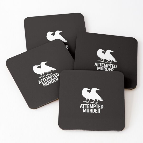 Item preview, Ornithology Bird Crow Attempted Murder designed and sold by ControlCenter.