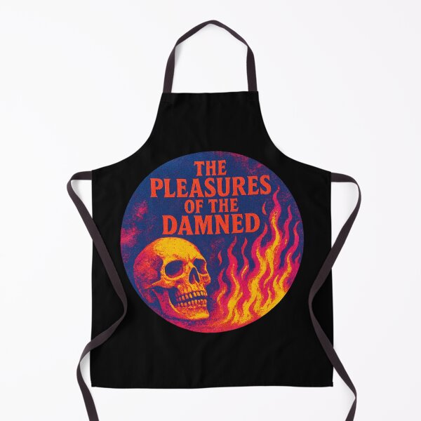 Item preview, The Pleasures of the Damned | Bukowski Skull & Fire designed and sold by Jennifer Chiera.