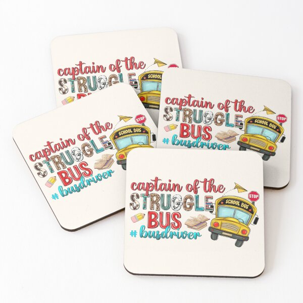 Item preview, Captain of the Struggle Bus Apparel & Home Decor – Funny Bus Driver Gift designed and sold by Compass and a Camera.