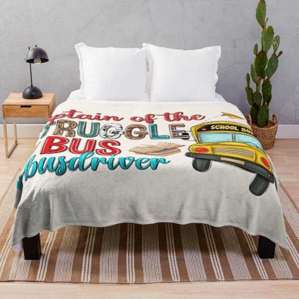 Item preview, Captain of the Struggle Bus Apparel & Home Decor – Funny Bus Driver Gift designed and sold by Compass and a Camera.