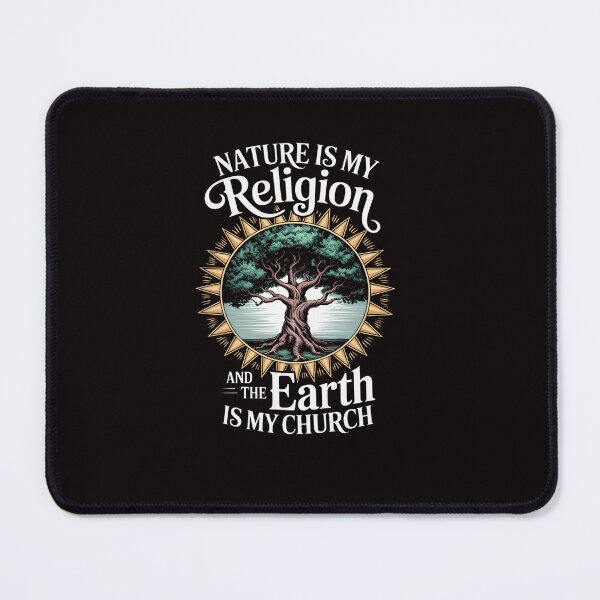 Item preview, Nature Is My Religion Earth Is My Church Native American Day designed and sold by ControlCenter.