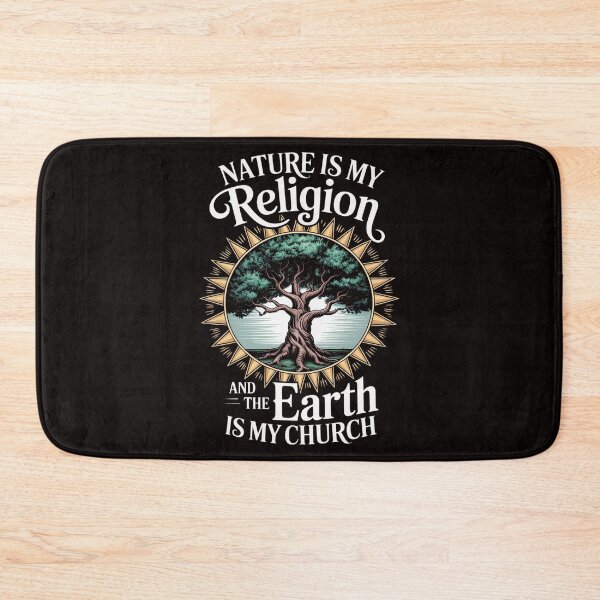 Item preview, Nature Is My Religion Earth Is My Church Native American Day designed and sold by ControlCenter.