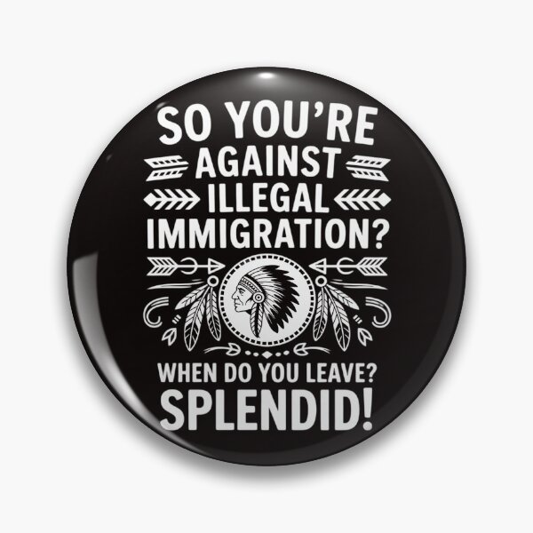 Item preview, Native American Immigration Indigenous Indian Pride designed and sold by ControlCenter.