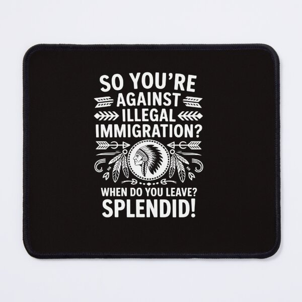 Item preview, Native American Immigration Indigenous Indian Pride designed and sold by ControlCenter.