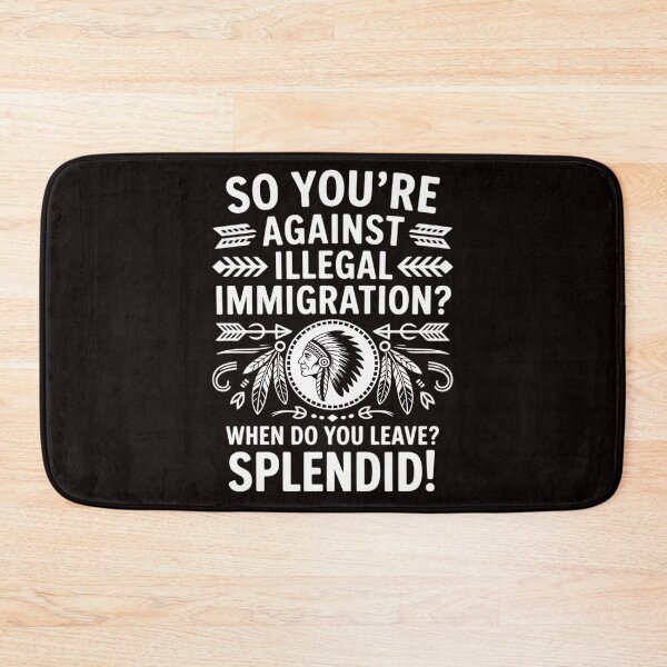 Item preview, Native American Immigration Indigenous Indian Pride designed and sold by ControlCenter.