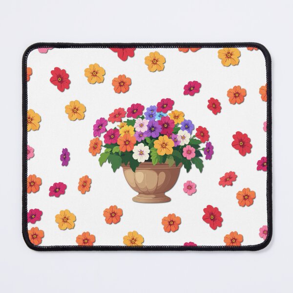 Item preview, Colorful Flower Pot Illustration – Vibrant Floral Art Design designed and sold by DeeLulu.