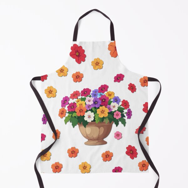 Item preview, Colorful Flower Pot Illustration – Vibrant Floral Art Design designed and sold by DeeLulu.