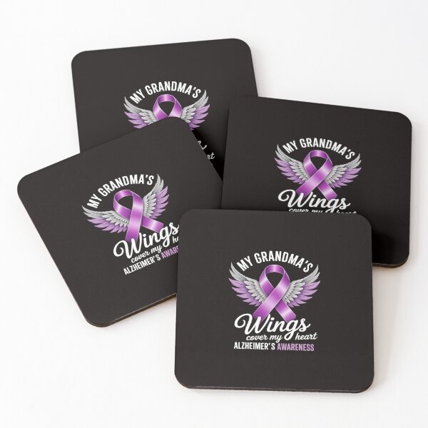Item preview, My Grandma's Wing Cover My Heart Alzheimer's Awareness designed and sold by ControlCenter.