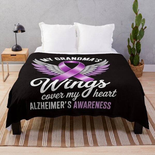 Item preview, My Grandma's Wing Cover My Heart Alzheimer's Awareness designed and sold by ControlCenter.