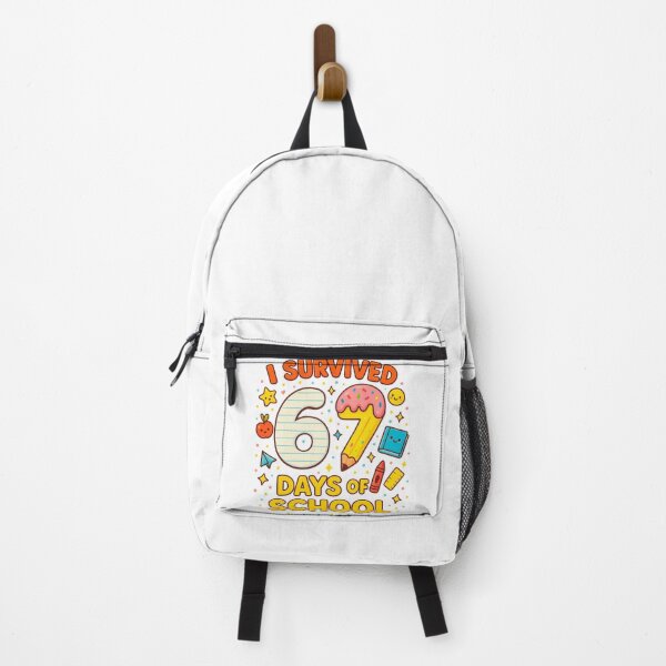 Item preview, I Survived 67 Days of School Funny Teacher Student Meme designed and sold by SONBAN.