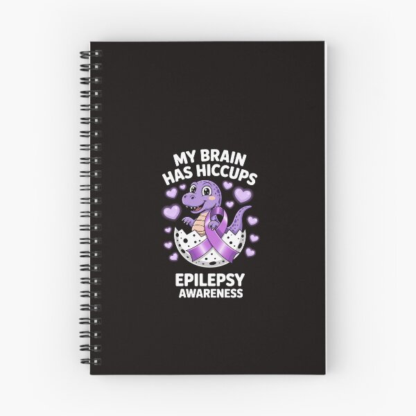 Item preview, My Brain Has Hiccups Purple Ribbon Epilepsy Awareness designed and sold by ControlCenter.