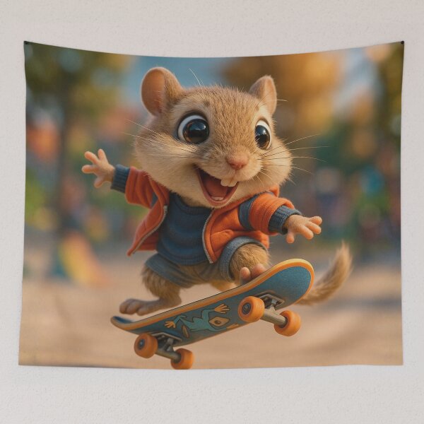 Item preview, Skater Gerbil designed and sold by Sillytoe.