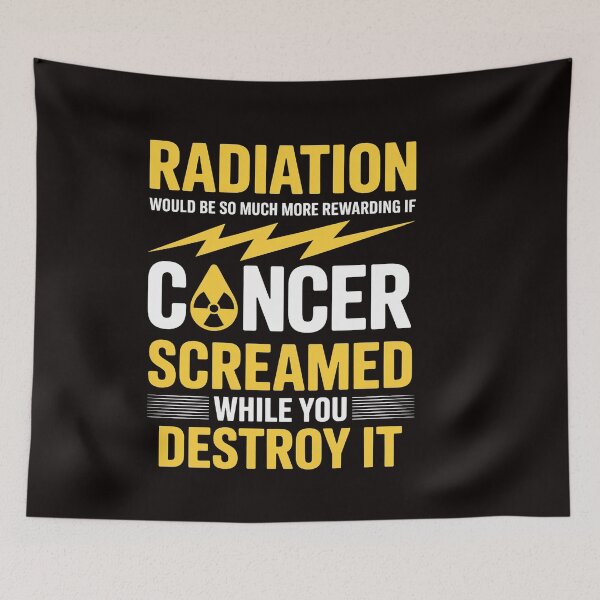 Item preview, mens Rewarding If Cancer Screamed - Radiation Therapy Chemo X-Ray designed and sold by ControlCenter.