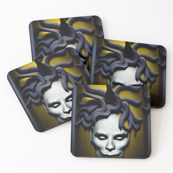 Item preview, Stone faced muted Medusa  designed and sold by Kronic Universe.