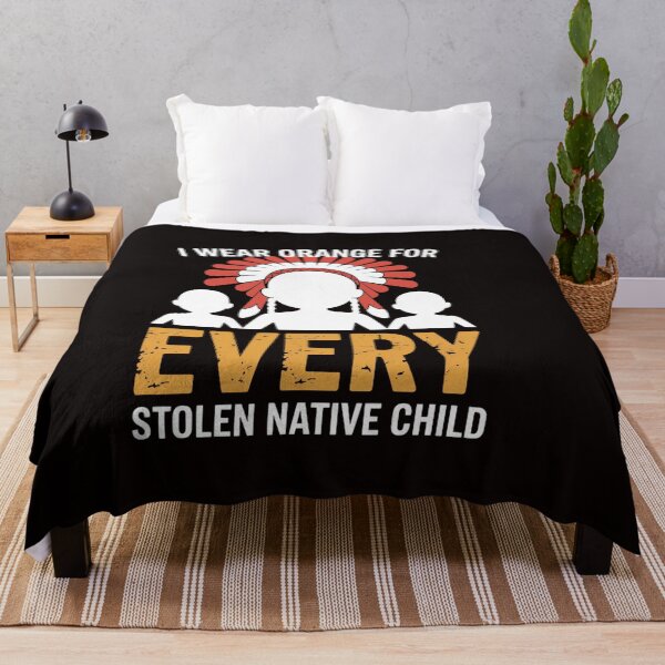 Item preview, Indian Pride Native American Wear Orange For Native Child designed and sold by RatCurry.