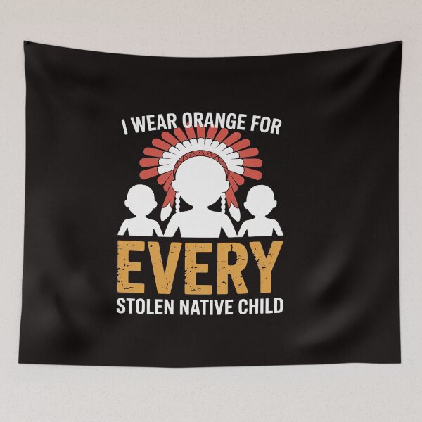 Item preview, Indian Pride Native American Wear Orange For Native Child designed and sold by RatCurry.