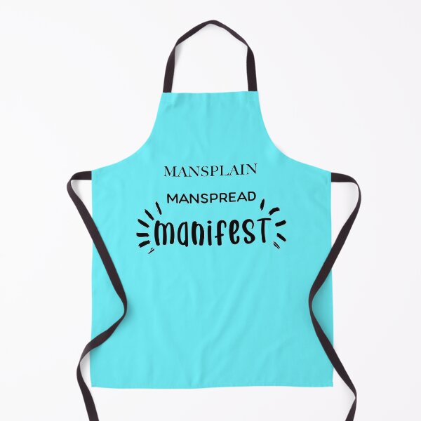 Item preview, Mansplain Manspread MANIFEST boy boss black designed and sold by sandpaperdaisy.
