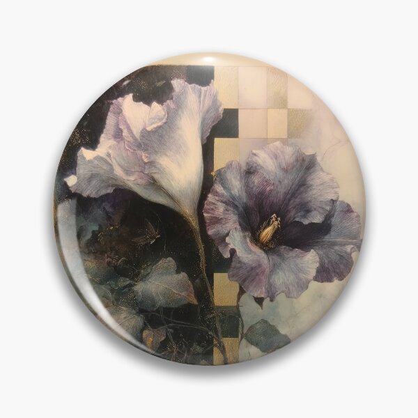 Item preview, “Butterfly Accord in Violet Geometry” designed and sold by bloorose.