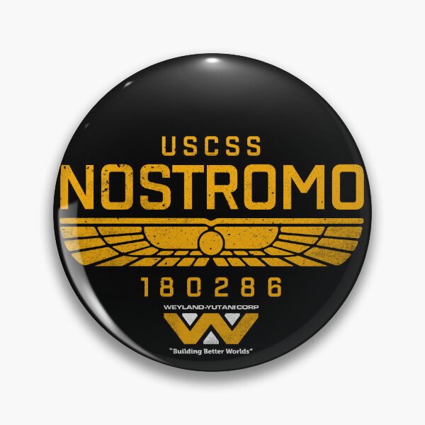 Item preview, USCSS Nostromo Weyland Yutani Logo Spaceship designed and sold by therocketman.