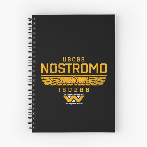 Item preview, USCSS Nostromo Weyland Yutani Logo Spaceship designed and sold by therocketman.