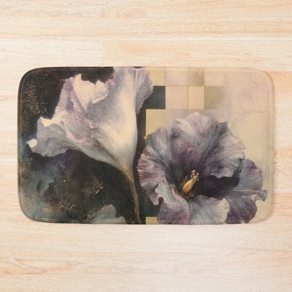 Item preview, “Butterfly Accord in Violet Geometry” designed and sold by bloorose.