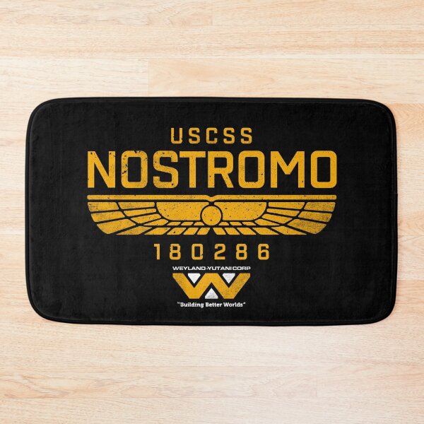 Item preview, USCSS Nostromo Weyland Yutani Logo Spaceship designed and sold by therocketman.