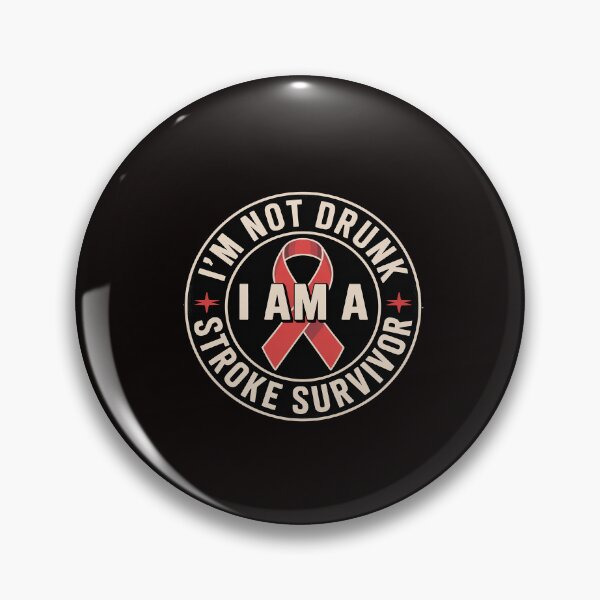 Item preview, I'm Not Drunk I Am A Stroke Survivor Stroke Survivor designed and sold by RatCurry.