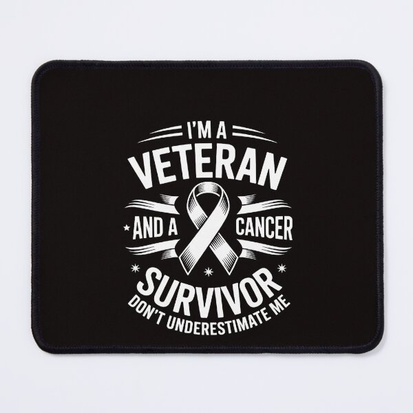 Item preview, I'm A Veteran And A Cancer Survivor Don't Underestimate Me designed and sold by RatCurry.