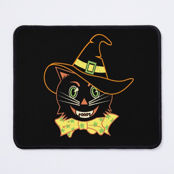 Item preview, Vintage Halloween Witch Cat designed and sold by LMHDesigns.