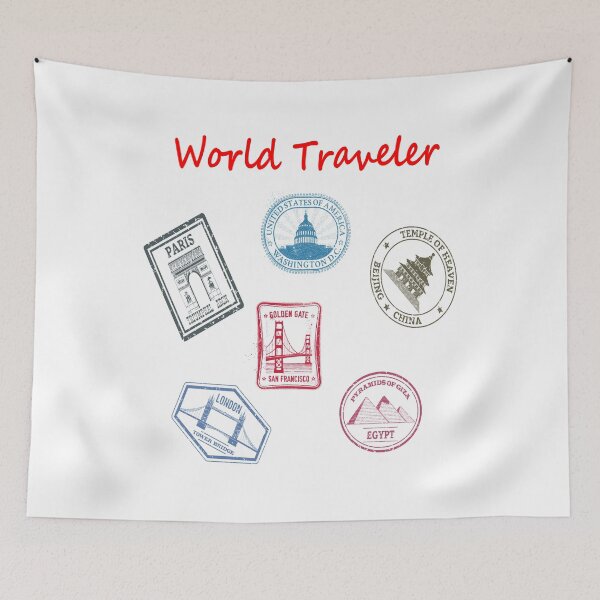 Artikelvorschau, World Traveler Reisegeschenke entworfen und verkauft von yourgiftshoppe.