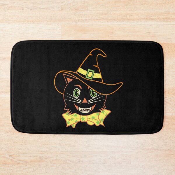 Item preview, Vintage Halloween Witch Cat designed and sold by LMHDesigns.