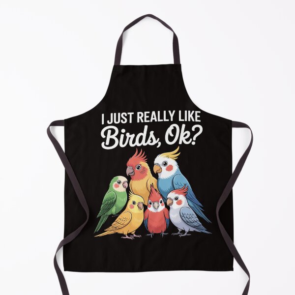 Item preview, I Just Really Like Birds Parrot Cockatoo Budgerigar designed and sold by RatCurry.