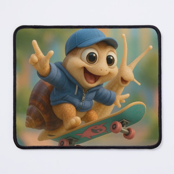 Item preview, Skater Giant African Land Snail designed and sold by Sillytoe.