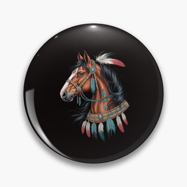 Item preview, Horse Native American Indigenous Heritage indian Pride designed and sold by RatCurry.