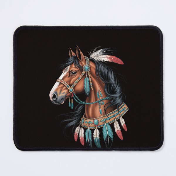 Item preview, Horse Native American Indigenous Heritage indian Pride designed and sold by RatCurry.