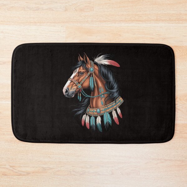 Item preview, Horse Native American Indigenous Heritage indian Pride designed and sold by RatCurry.