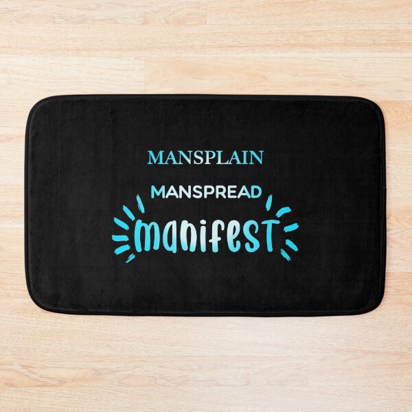 Item preview, Mansplain Manspread MANIFEST boy boss baby blue designed and sold by sandpaperdaisy.