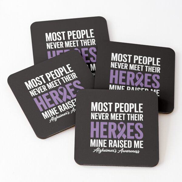 Item preview, Heroes Mine Raised Me Alzheimers Awareness designed and sold by RatCurry.
