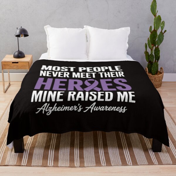 Item preview, Heroes Mine Raised Me Alzheimers Awareness designed and sold by RatCurry.